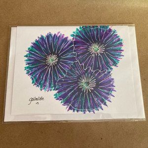 Original Artwork by Gamali Blank Note Card